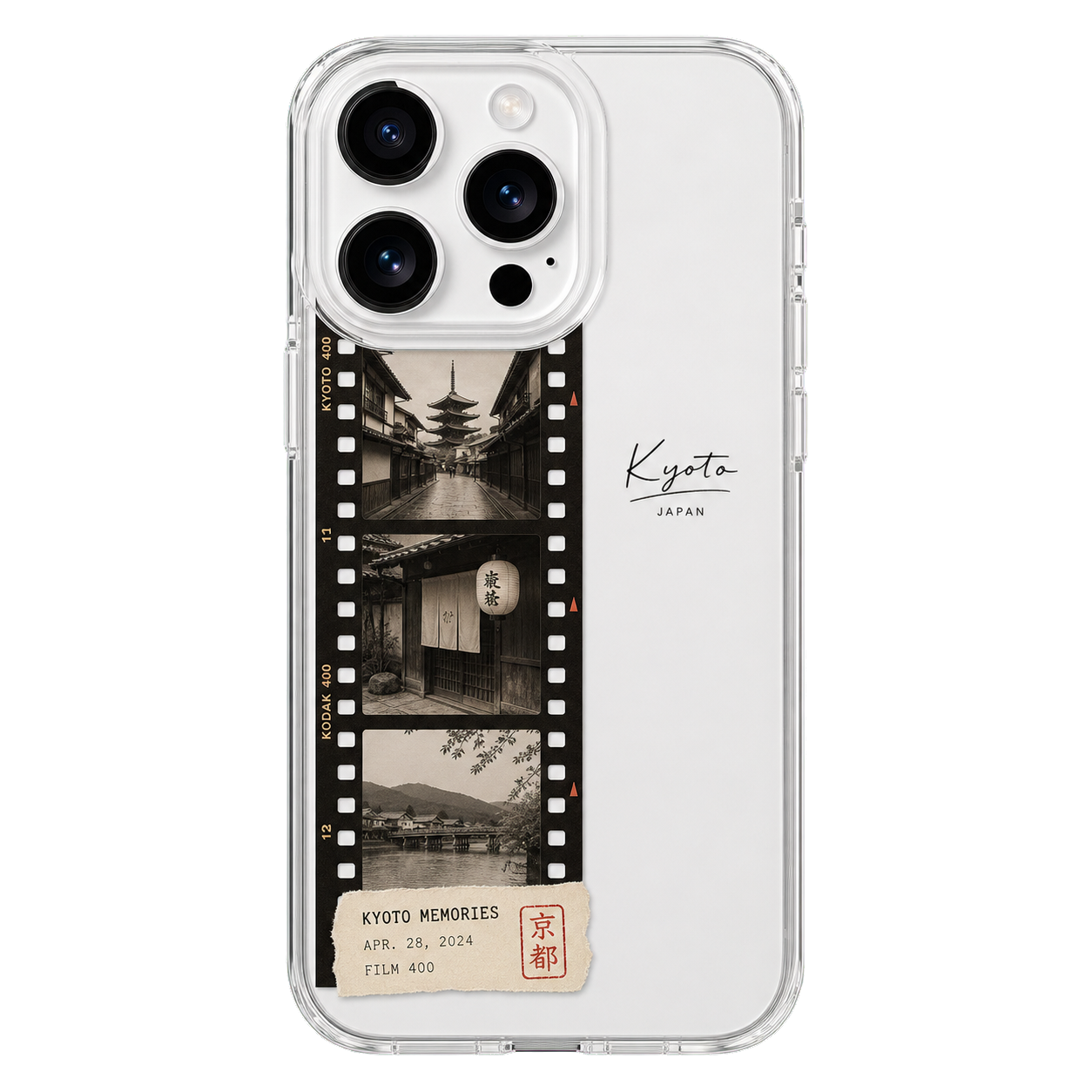 CASEMJI Kyoto Film Clear Case